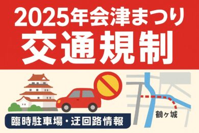 会津まつり交通規制