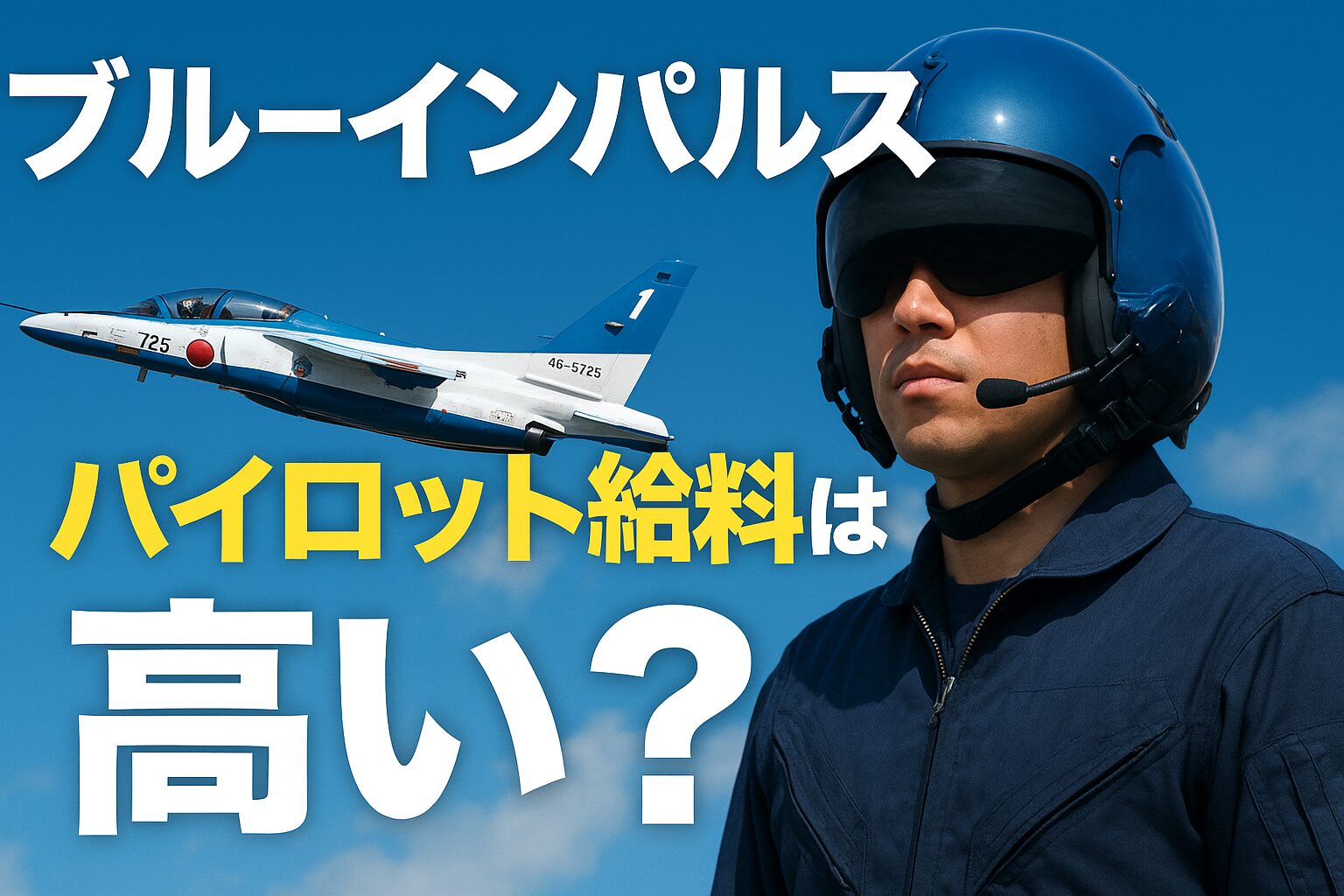 ブルーインパルスとパイロット