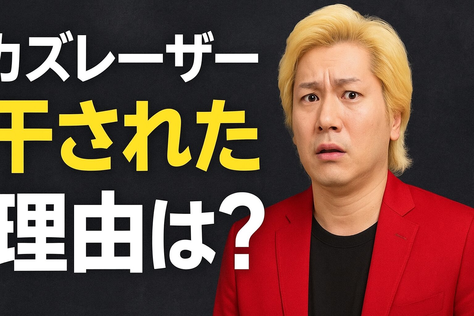 カズレーザーは本当に干された?