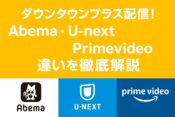 ダウンタウンプラス配信！違いを徹底解説