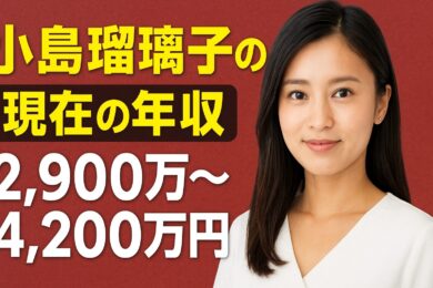 小島瑠璃子の現在の年収