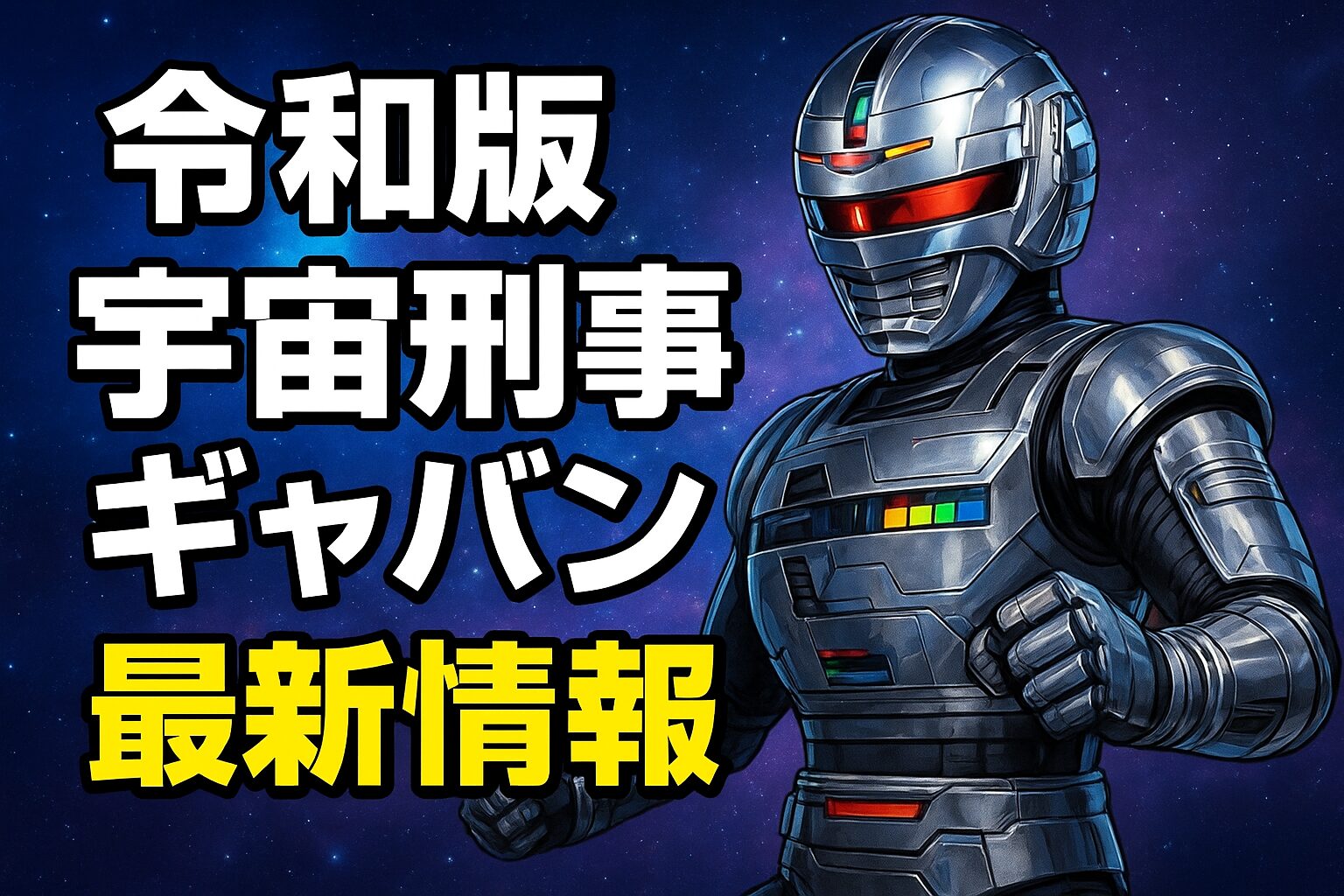 令和版「宇宙刑事ギャバン」情報