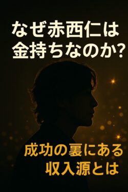 「なぜ赤西仁は金持ちなのか？」