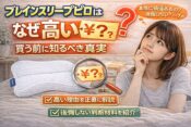 ブレインスリープピローはなぜ高い？買う前に知るべき真実